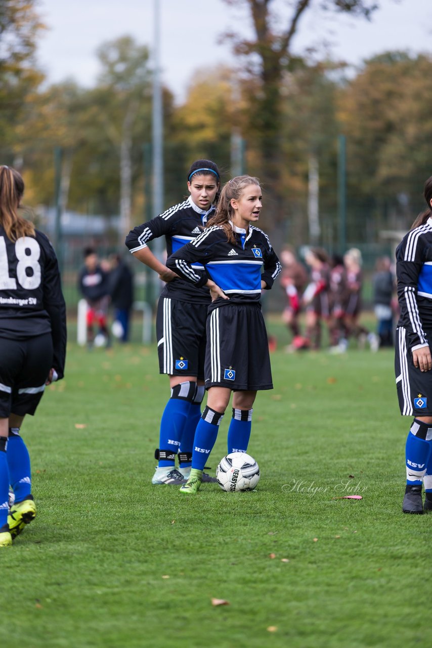 Bild 138 - B-Juniorinnen Hamburger SV - FC St.Pauli : Ergebnis: 1:2